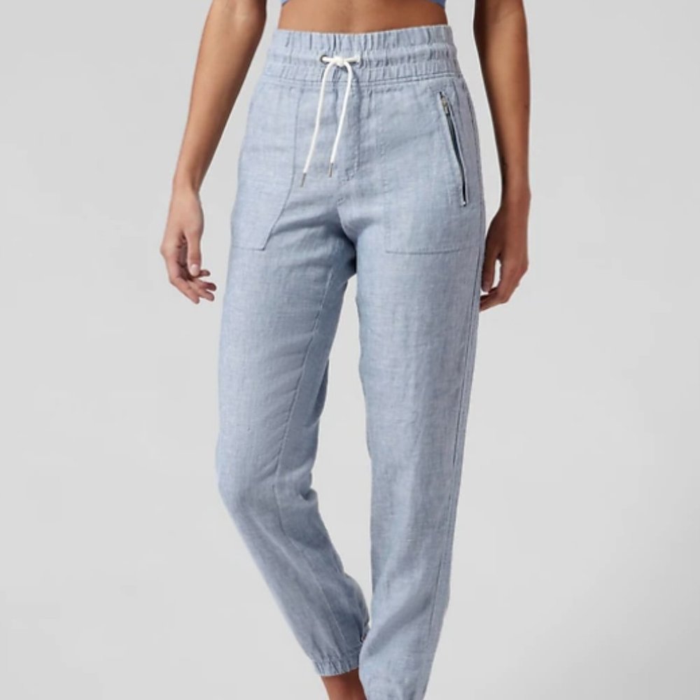 Athleta linen Cabo Jogger